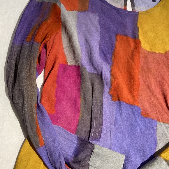 Conditions apply anthro blouse watercolor xsmall - Picture 16 of 16